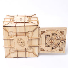 Kids Wood Puzzles Password Box Toy