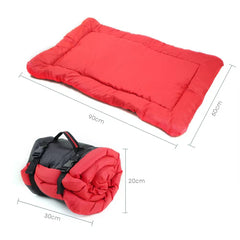 Outdoor Dog Bed Portable Camping Travel Dog Bed Soft  Comfortable Waterproof Non-Slip Machine Washable Easy To Clean Pet Mat For Small Medium And Large Dog And Cat