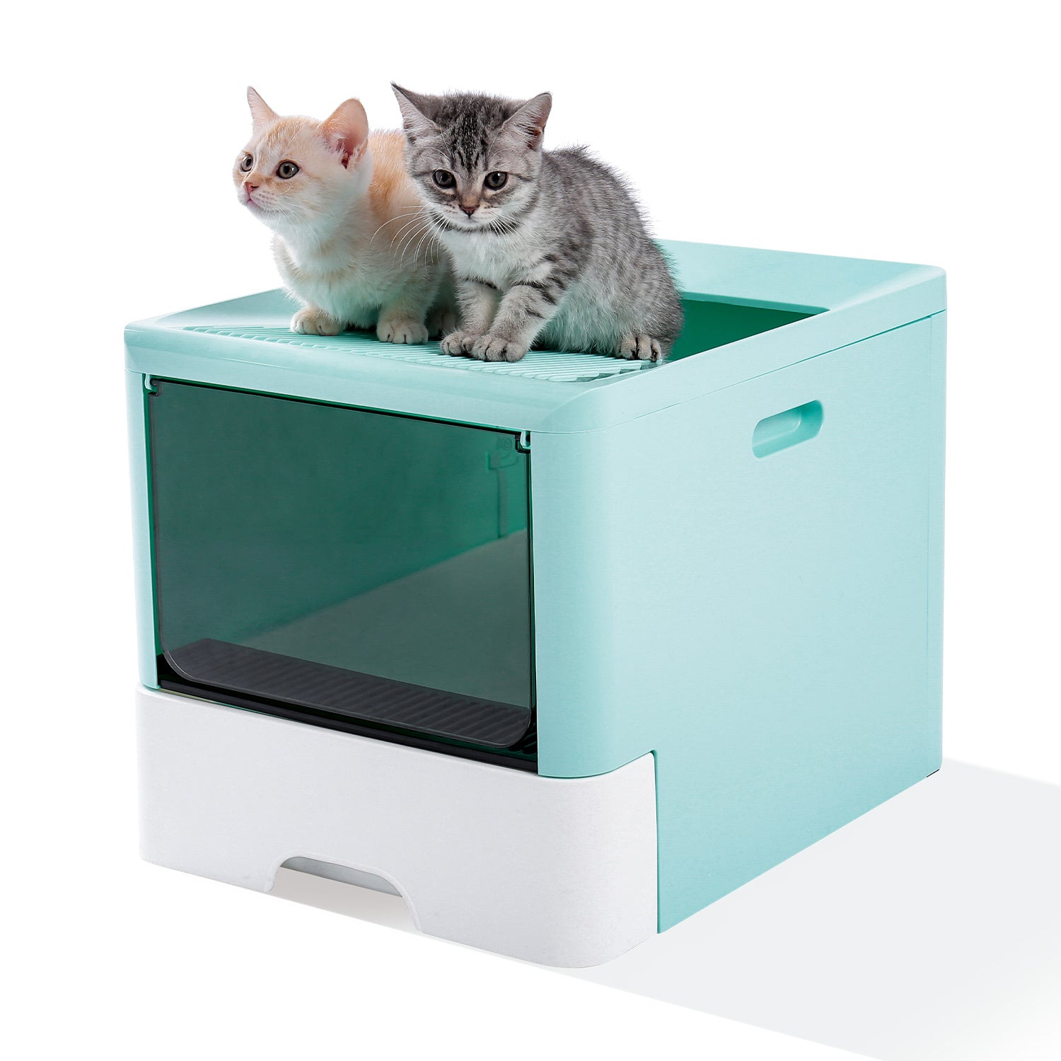 Large Drawer Type Fully Enclosed Cat Litter Basin