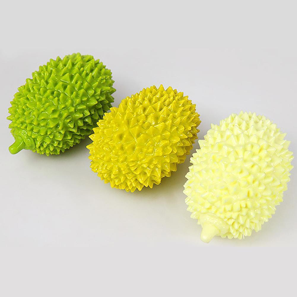 Dog Toys Durian Chew Glue Ball Pet Chewing Toys Dog Tooth Grinding Stick Very Resistant To Biting Teeth Cleaning Balls Puppy Dog Pet Safety Chew Toys Bite-Resistant Puppy Shape Durable Durian