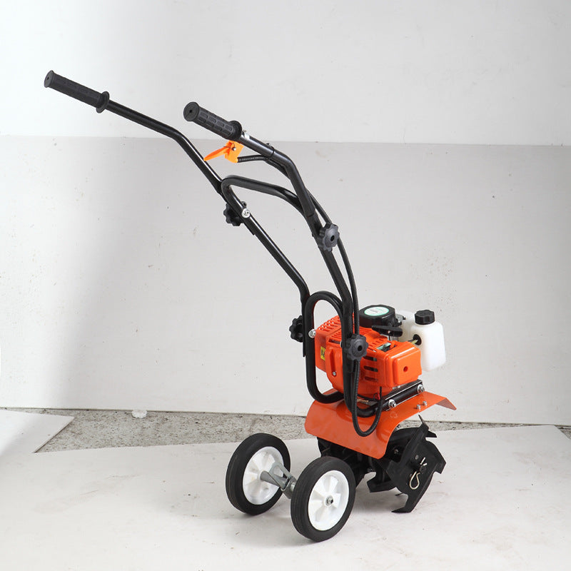 Multifunctional Small Ripper Micro Tiller Gasoline Lawn Mower