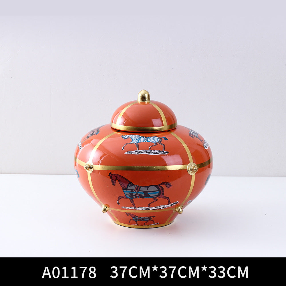 Creative New Chinese Retro Ceramic Pot