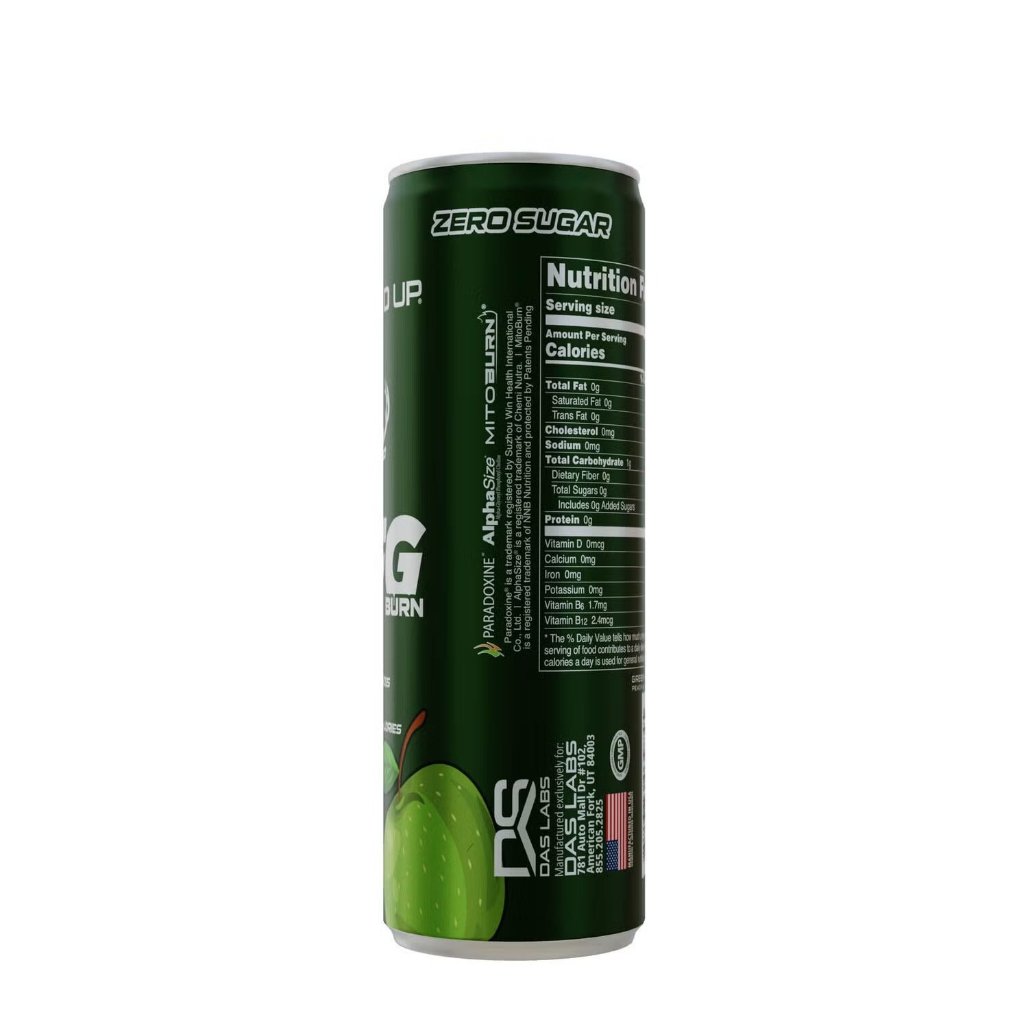 LFG Burn Drink - Apple Orchard - 12oz. (12 Cans)