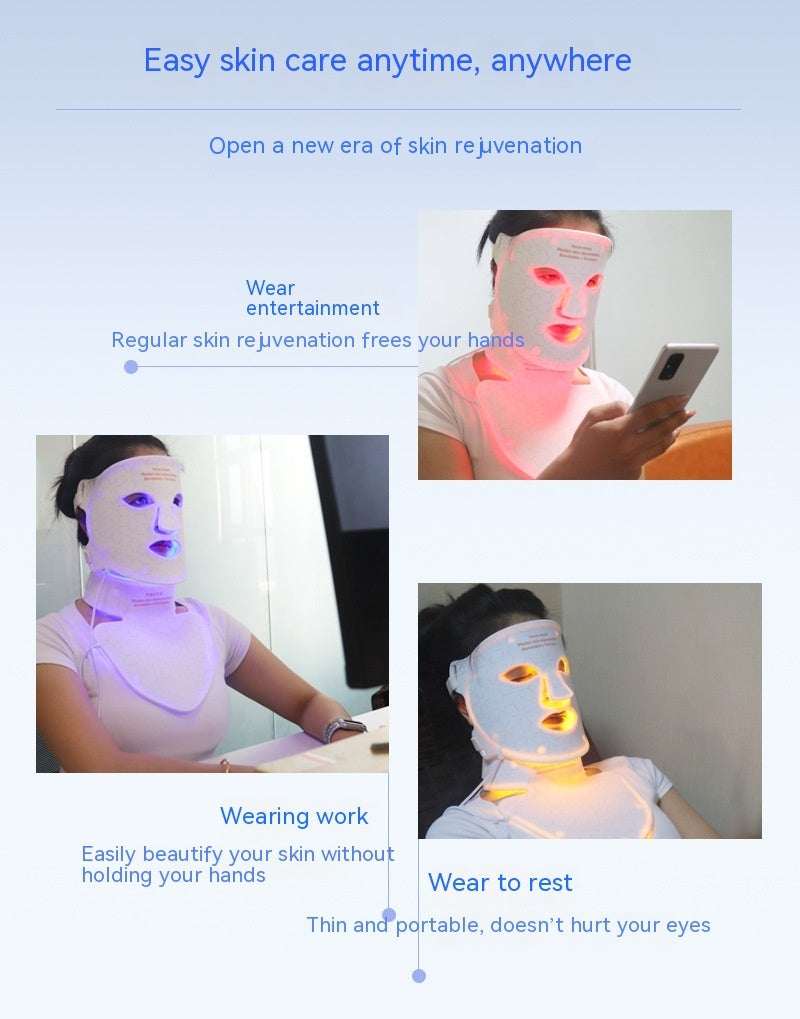 4-color Photon Skin Beauty Spectrum Mask Instrument