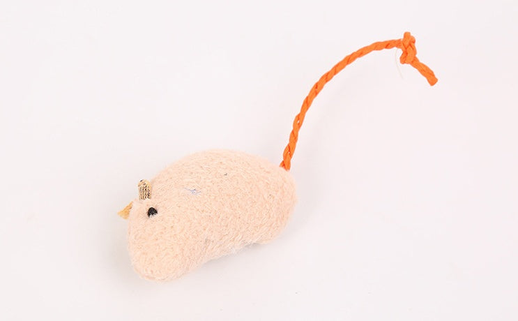 Pet cat toy telescopic rod combination set catnip fish