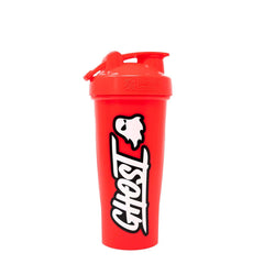 Logo Shaker Bottle - Infrared - 28oz.