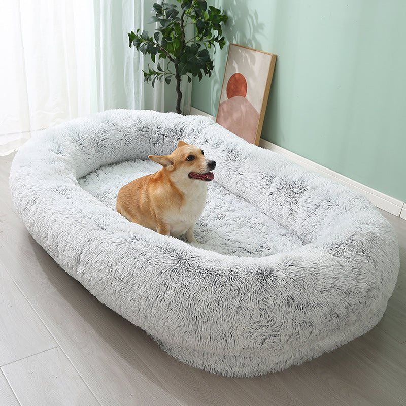 Pet Pad Plush Winter Warm Large Pet Bed Removable And Washable