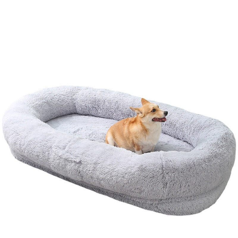 Pet Pad Plush Winter Warm Large Pet Bed Removable And Washable