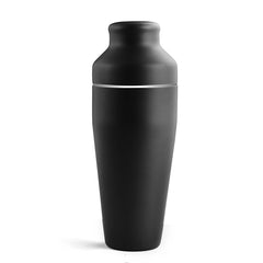 Stainless Steel Cocktail Shaker Set Black Spray Paint 8 Pieces