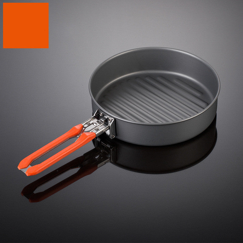 Portable Cooker With High Efficiency Folding Handle Set