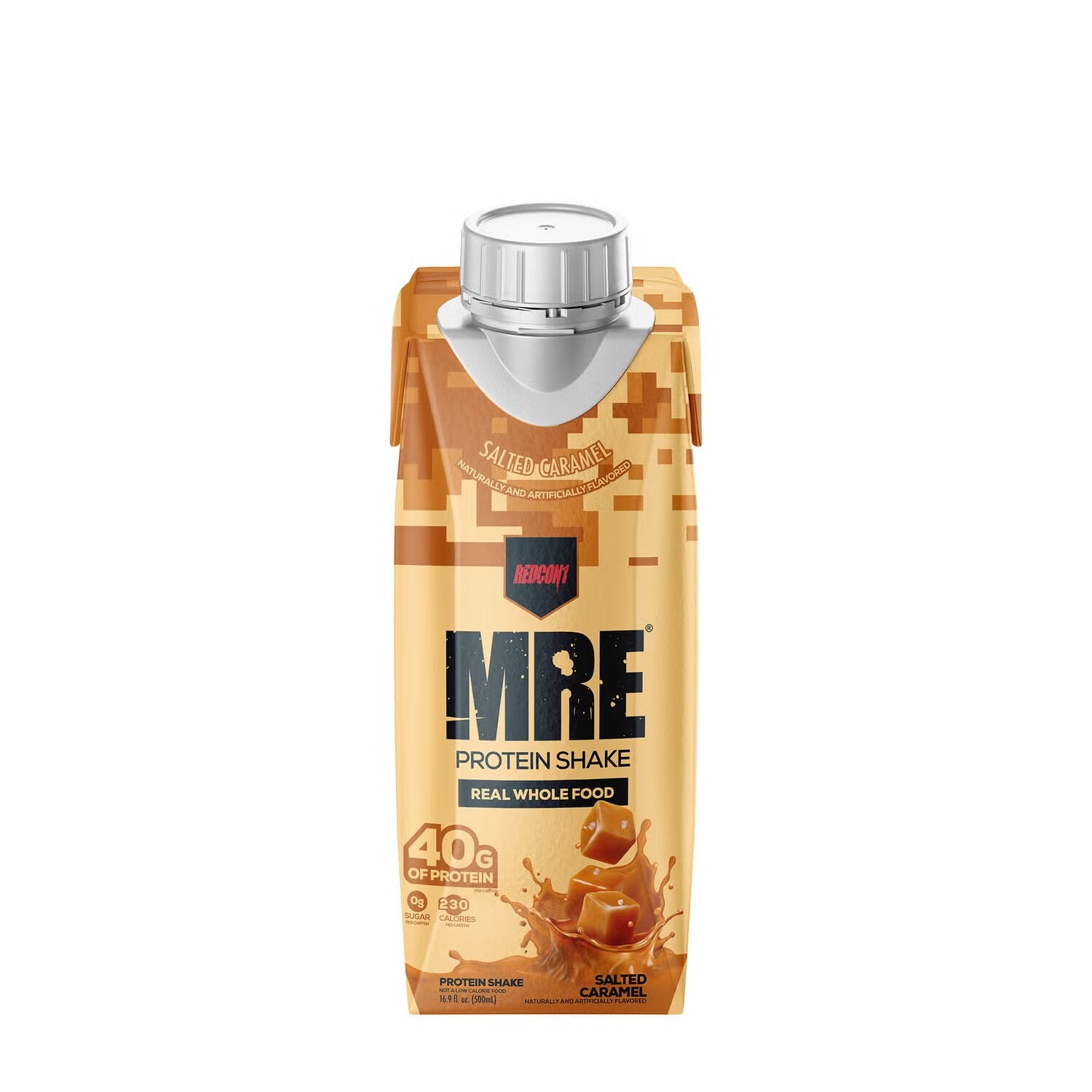 MRE Protein Shake - Salted Caramel - 16.9oz. (12 Bottles)