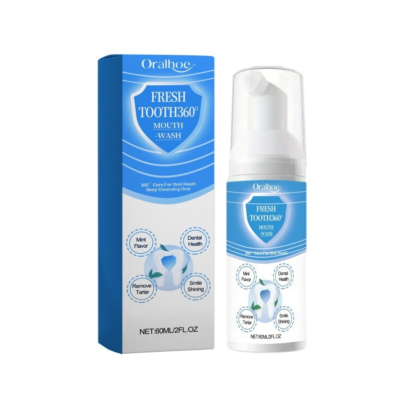 Oral Cleaning Mousse Whitening Teeth Care Gum