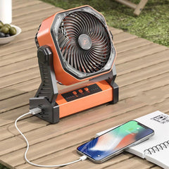 Outdoor Camping Fishing Student Desk Fan