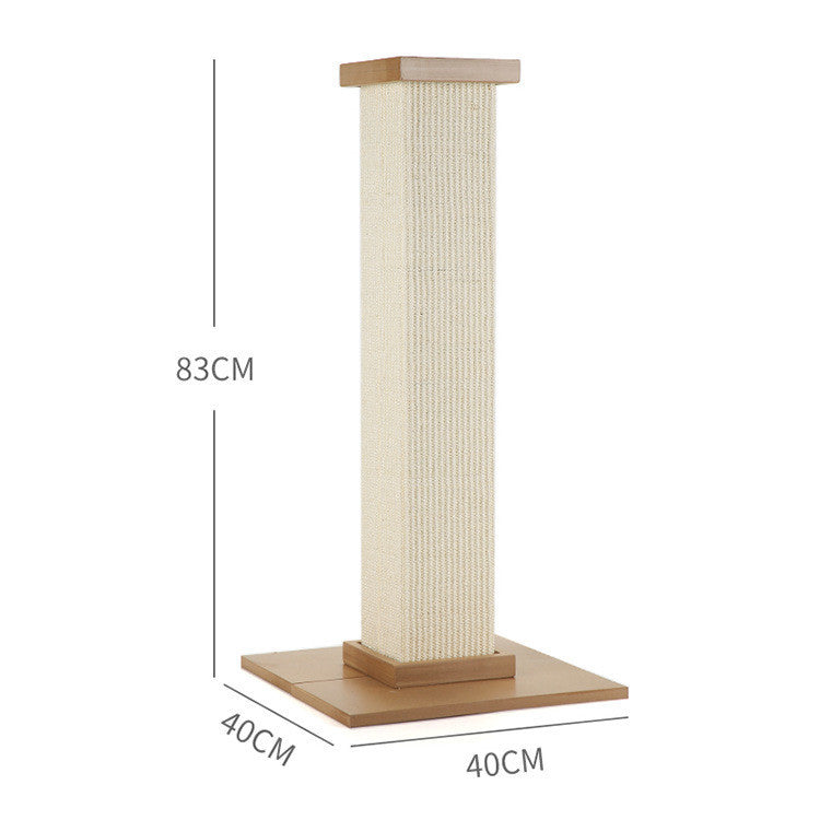 Sisal Roman Column Shape Cat Scratching Board Toys