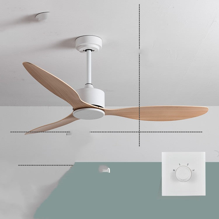 New Scandinavian Industrial Ceiling Fans Without Lights