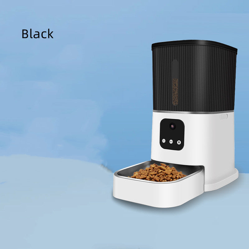 Pet Remote Control Intelligent Feeding Machine Real-time Voice Video