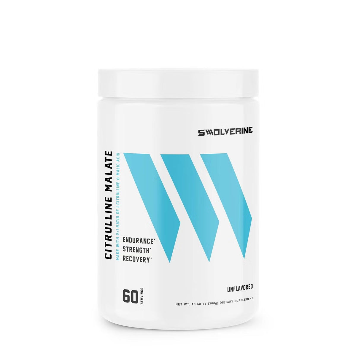 Citrulline Malate Supplement - Unflavored (60 Servings)