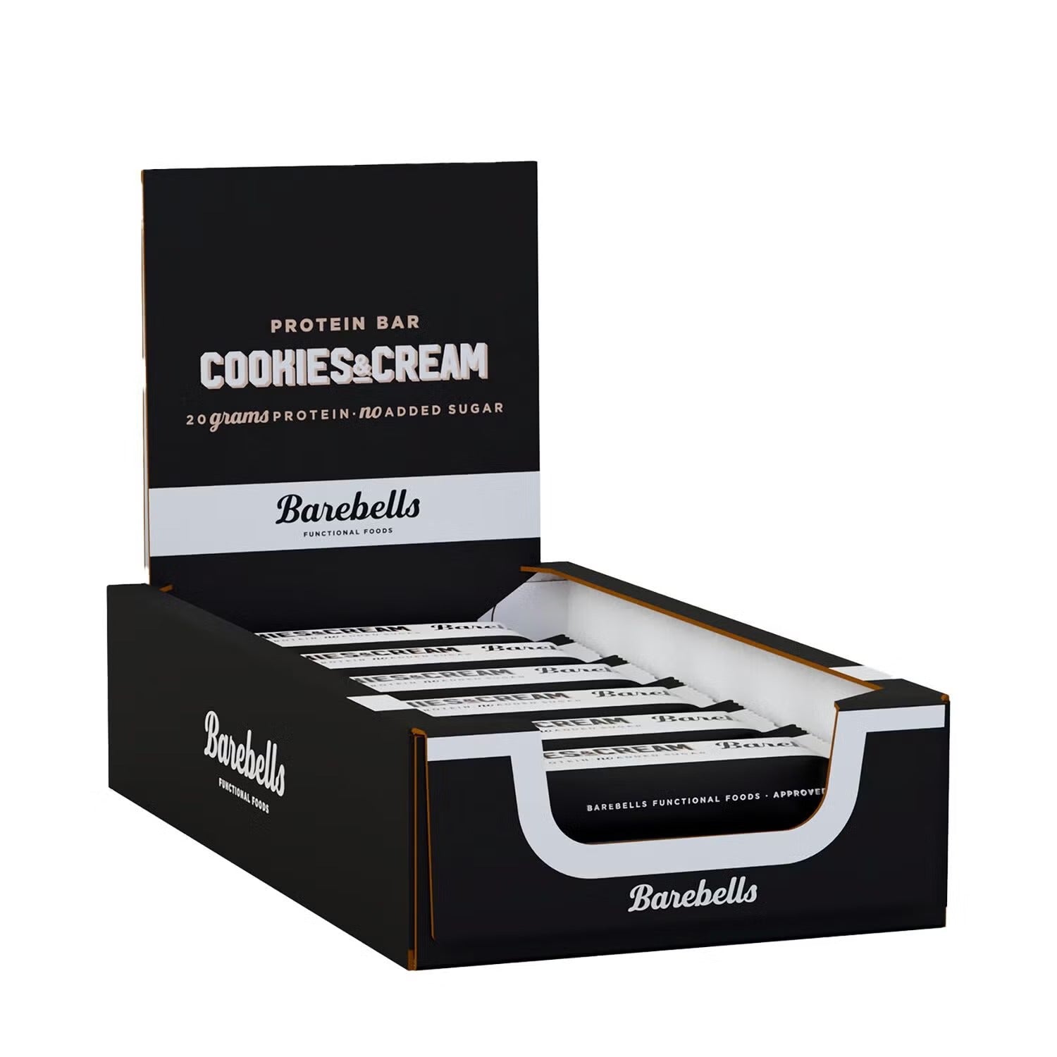 Protein Bar - Cookies & Cream (12 Bars)