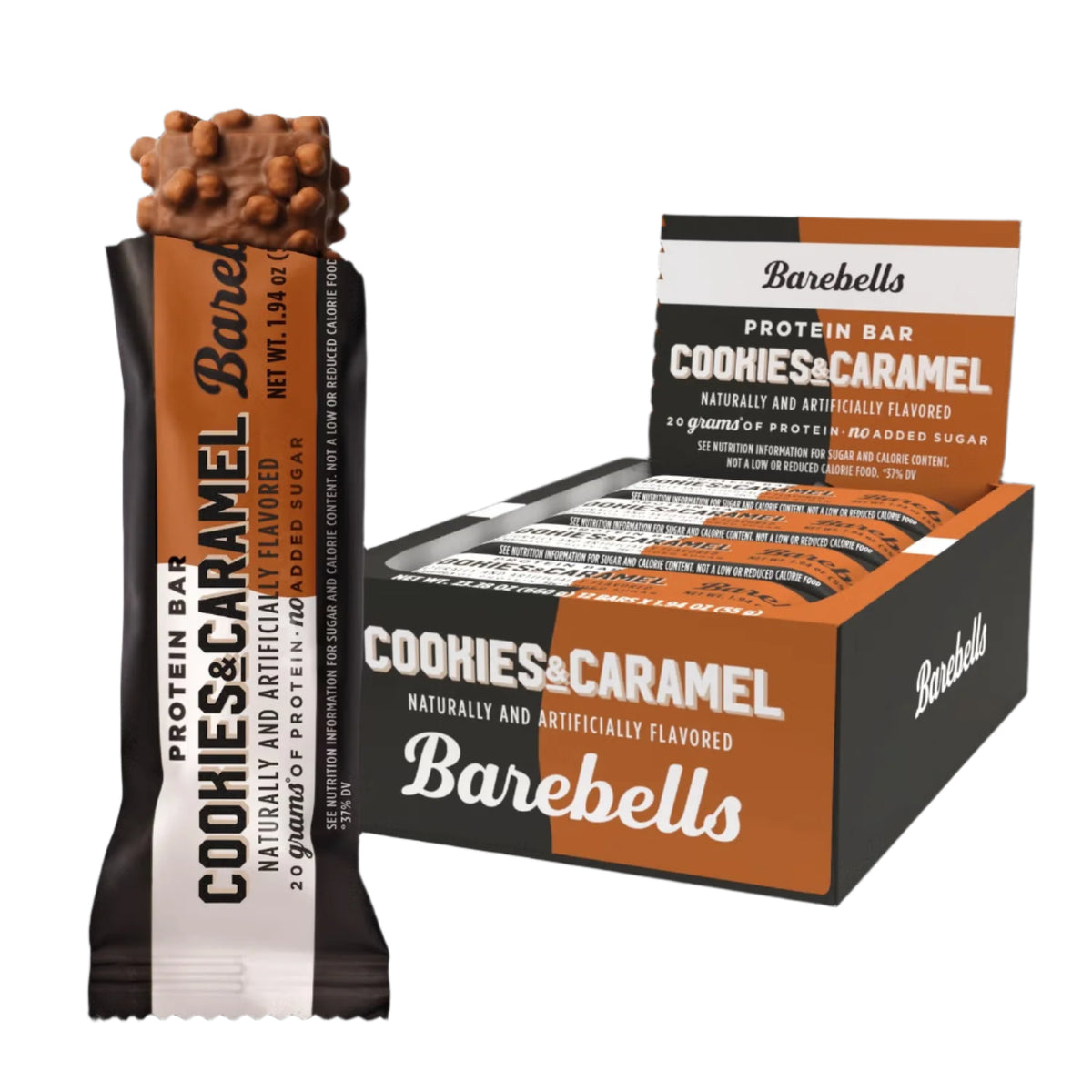 Protein Bar - Cookies & Caramel (12 Bars)