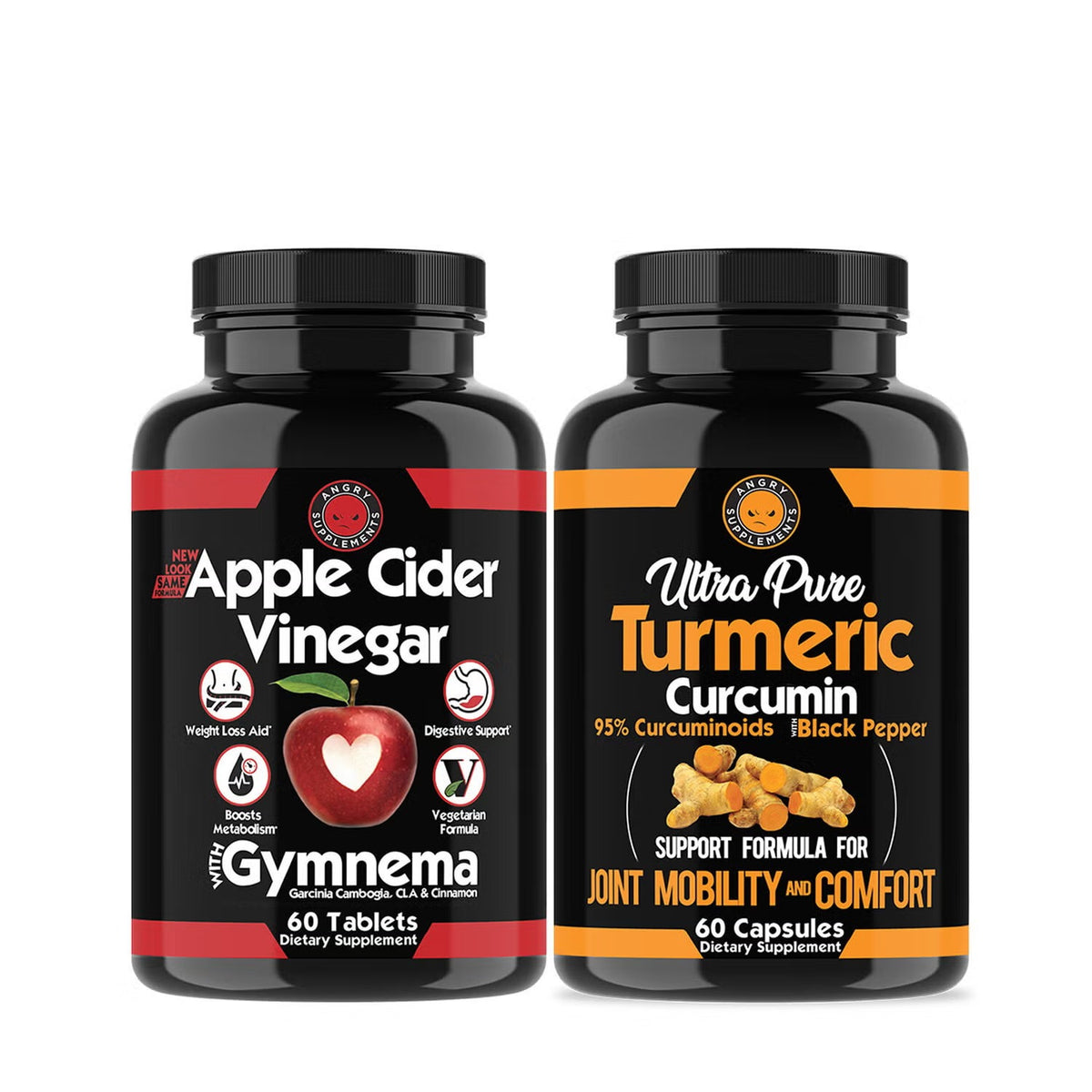 Apple Cider Vinegar + Turmeric - 2 Pack