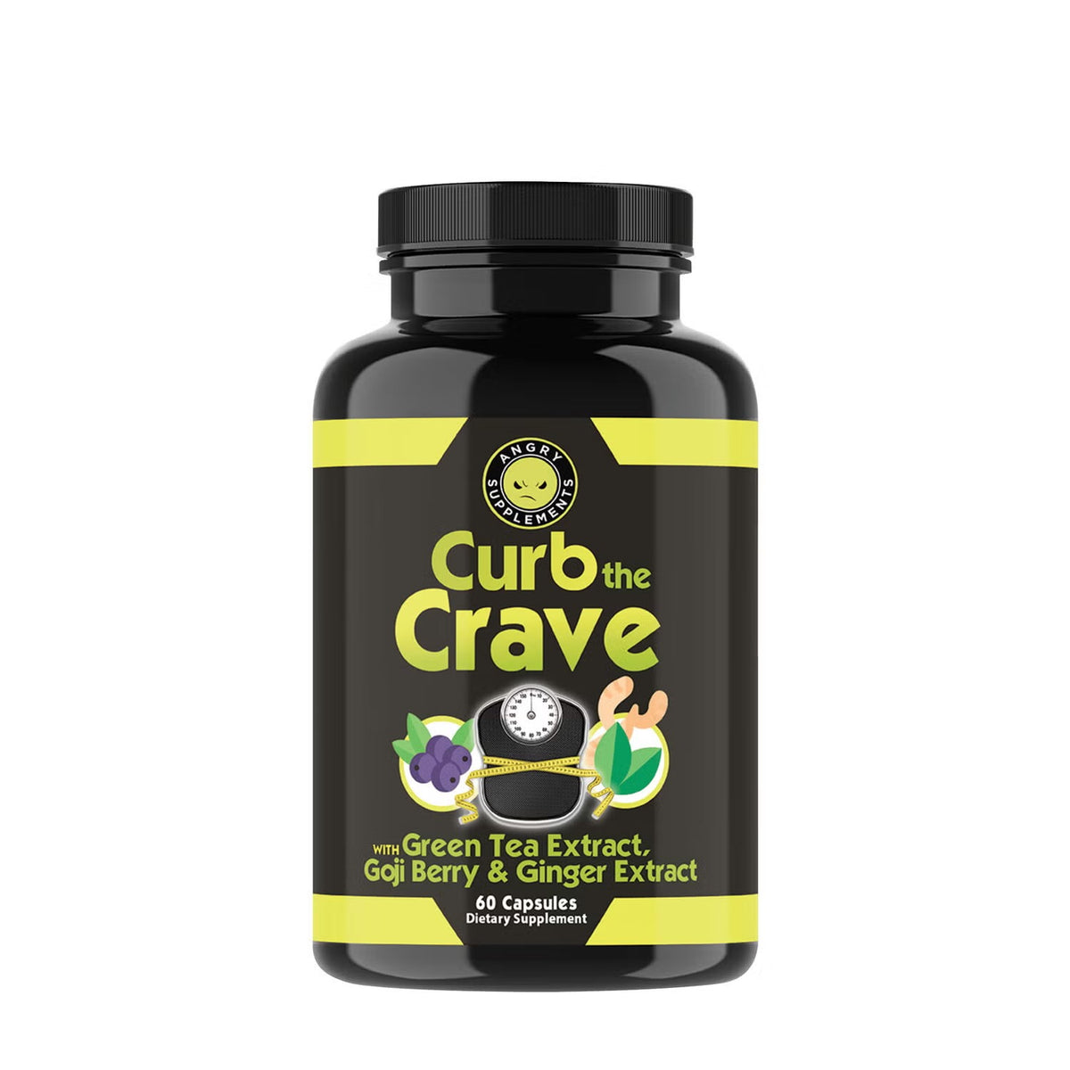 Curb the Crave with Green Tea Extract, Goji Berry and Ginger - 60 Capsules (30 Servings)