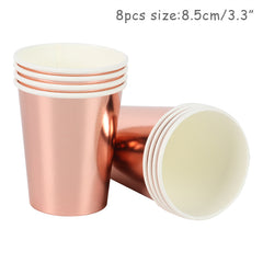 Disposable Party Supplies Tableware Set Decoration Supplies