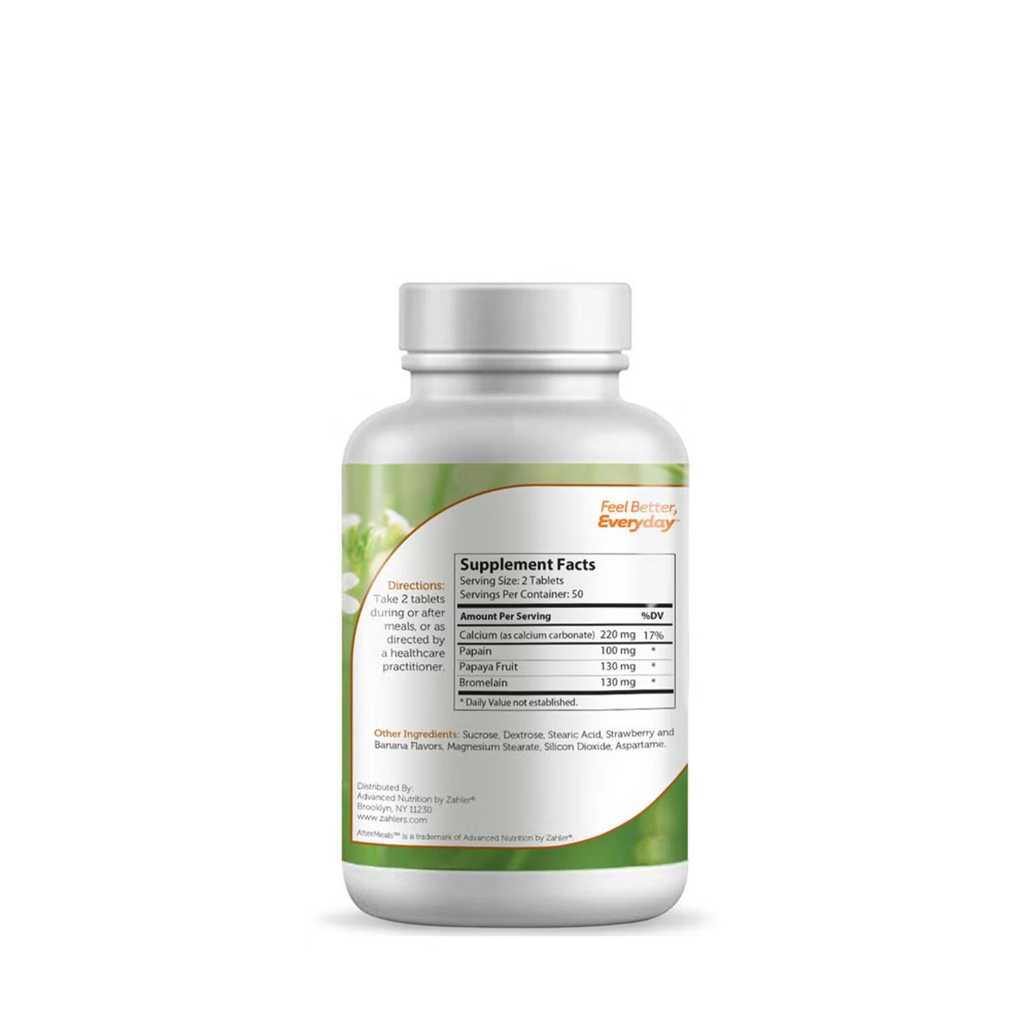 AfterMeals™ - 100 Tablets (50 Servings)