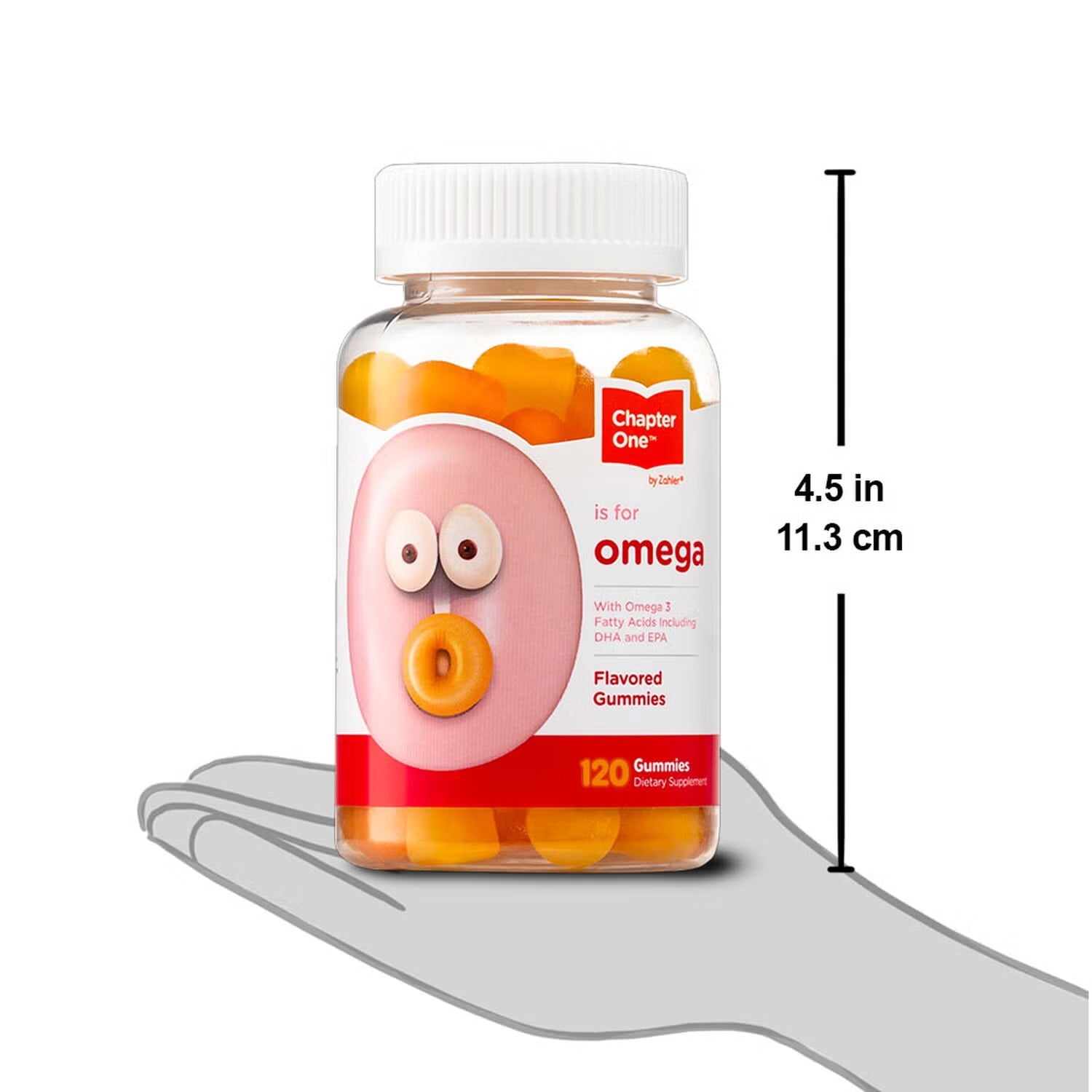 Chapter One™ O Is For Omega - 120 Gummies (60 Servings)