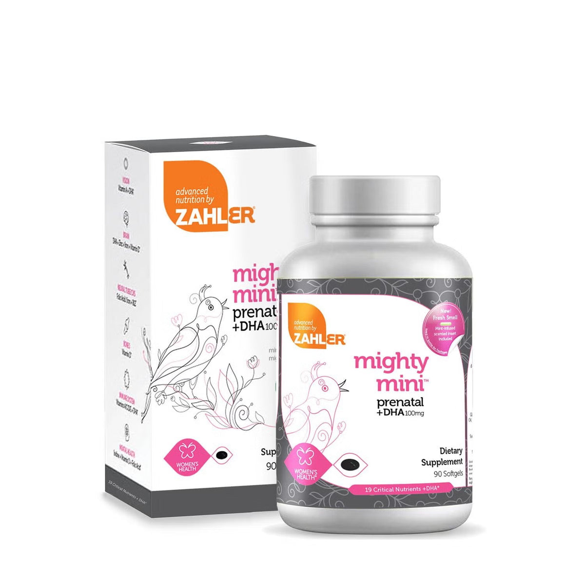 Mighty Mini Prenatal DHA - 90 Softgels (90 Servings)