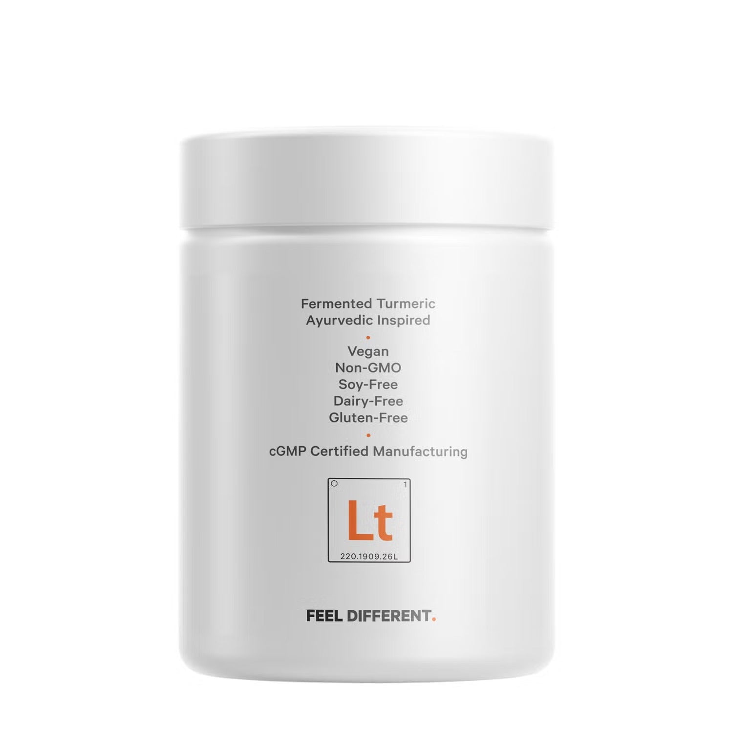 Liposomal Fermented Turmeric + Black Pepper - Curcumin & Ginger - 90 Capsules (30 Servings)