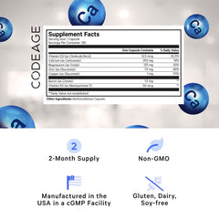 Calcium Pro+ - 120 Capsules (120 Servings)