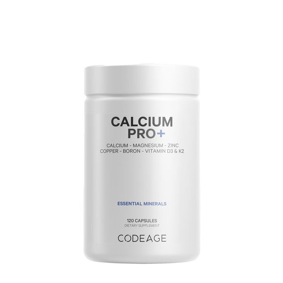 Calcium Pro+ - 120 Capsules (120 Servings)
