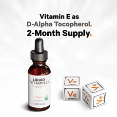 Liquid Vitamin E and MCT oil - 2 fl oz. (60 Servings)