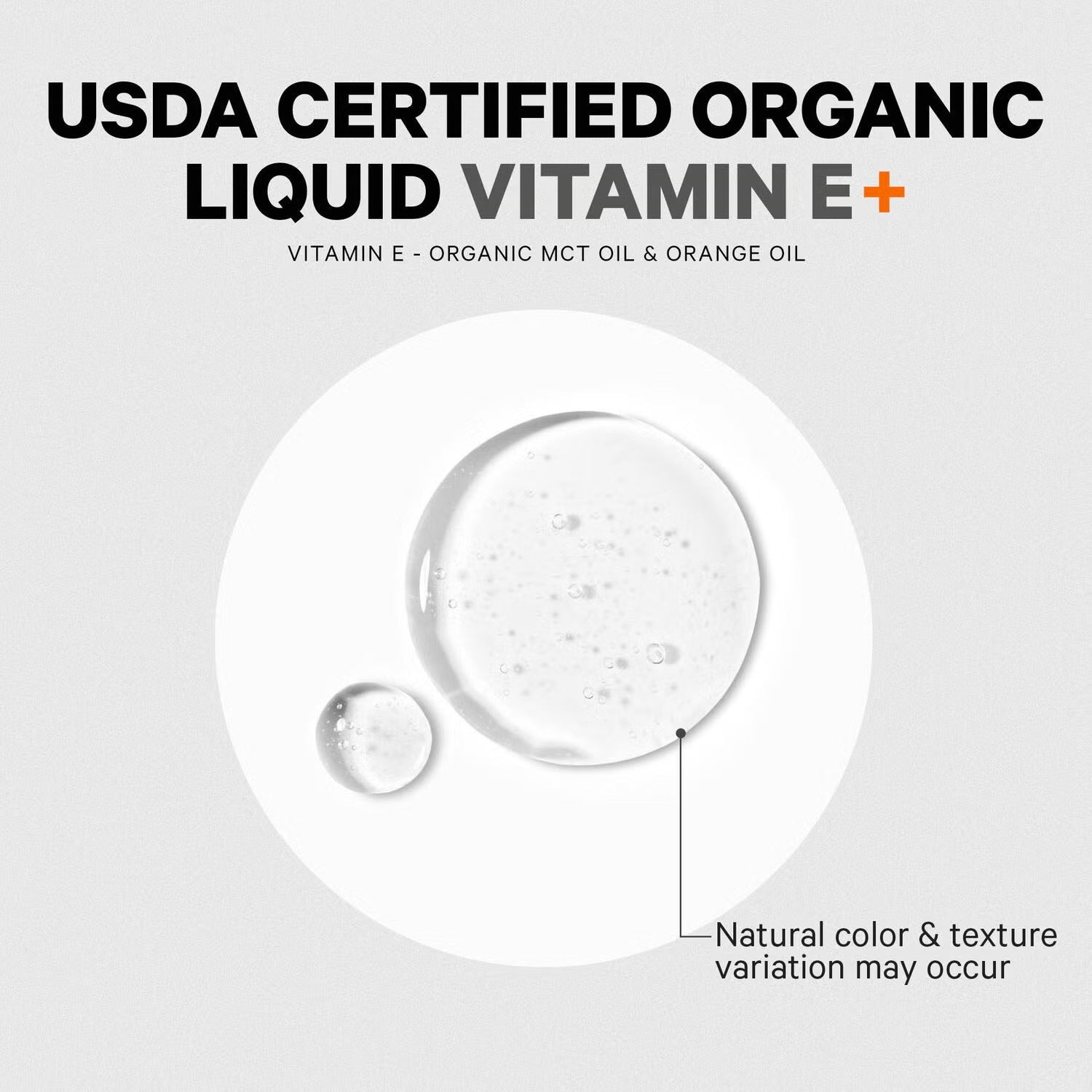 Liquid Vitamin E and MCT oil - 2 fl oz. (60 Servings)