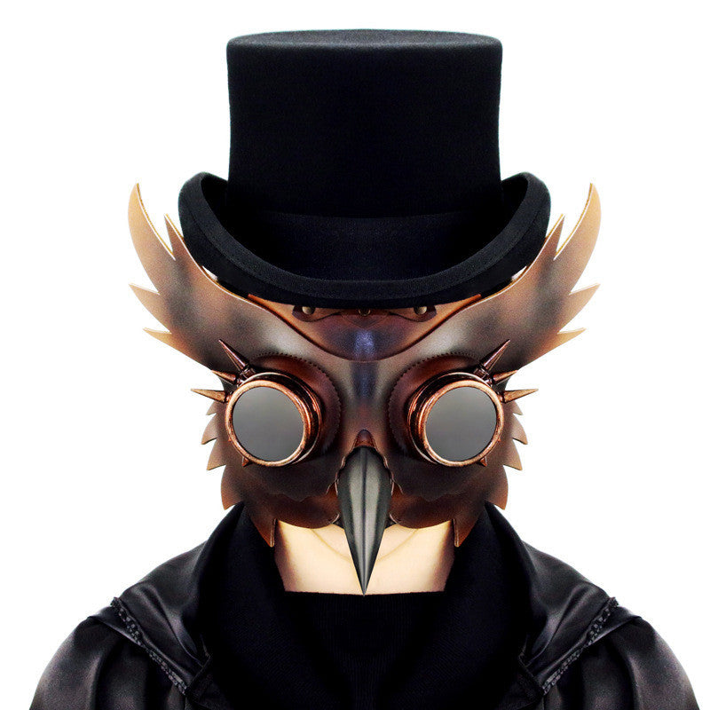 Steampunk plague beak mask