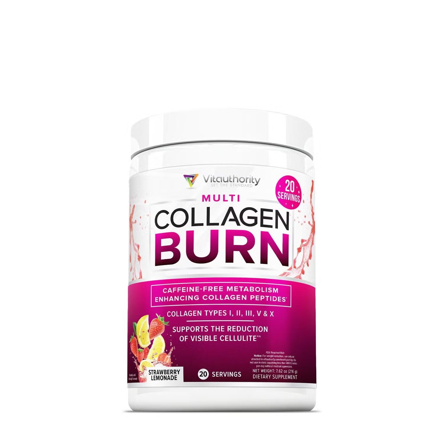 Multi Collagen Burn - Unflavored - 5.73 oz. (20 Servings)