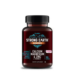 Calcium - Magnesium & Zinc + Vitamin D - Raspberry - 90 Gummies (90 Servings)