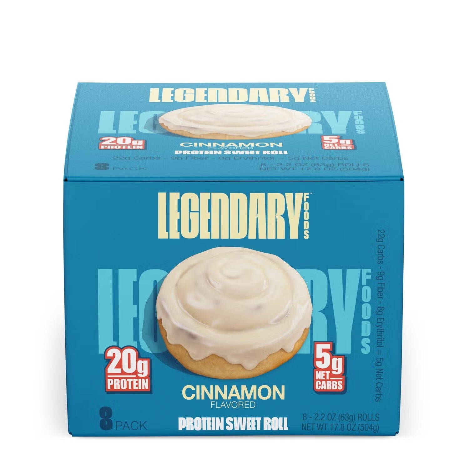 Protein Sweet Roll - Cinnamon (8 Rolls)