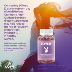 Playboy: Cranberry Antioxidant - 60 Gummies (30 Servings)