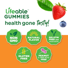 Immune Support with Elderberry - 60 Gummies (30 Servings)