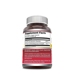 Quercetin Bromelain 965 mg - 120 Capsules (60 Servings)