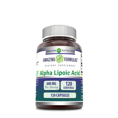 Alpha Lipoic Acid 600mg - 120 Capsules (120 Servings)