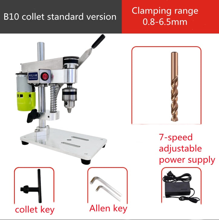 High Precision Small Bench Drill Household Precision Electric Drill Bench