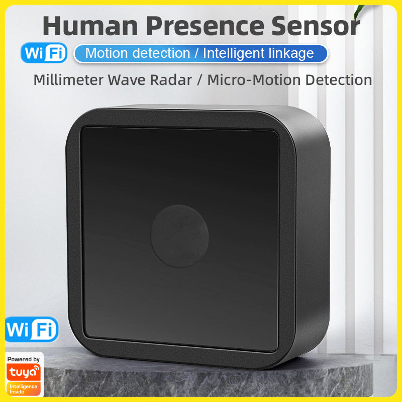 Doodle Smart WiFi Zigbee Human Body Exists Sensor 24G Millimeter Wave Smart Home Linkage