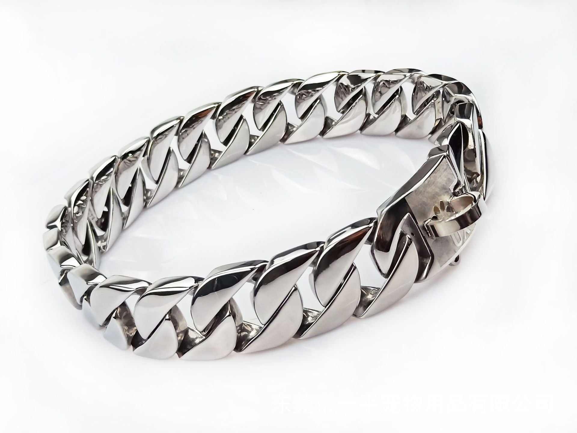 Stainless steel cast dog collar