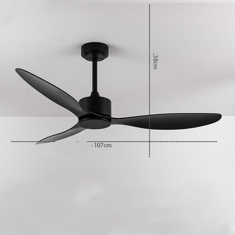 New Scandinavian Industrial Ceiling Fans Without Lights