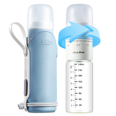 Portable Glass Bottle For Baby Thermostatic Milk Storage Bottle