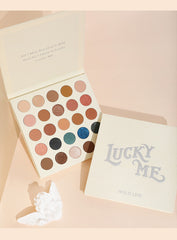 Cream Eye Ling 25 Color Eyeshadow Beads Matte Earth Milk Tea Large Pan Eyeshadow Palette