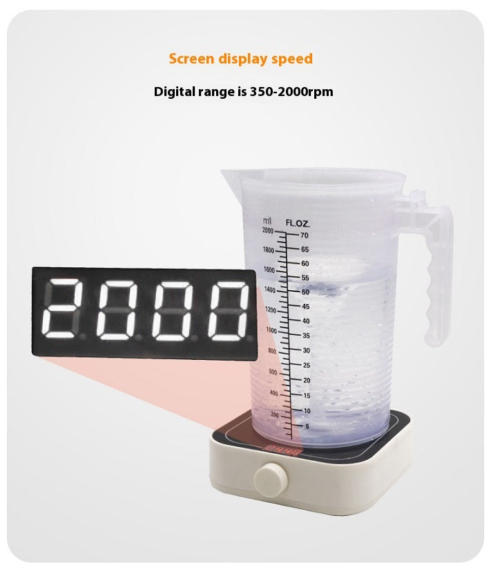 Large Capacity 3L Digital Display Magnetic Stirrer Small Electric Magnetic Stirrer