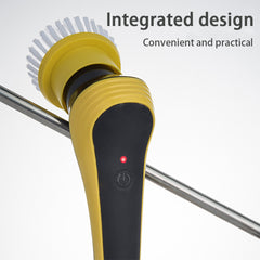 Cleaning Brush Bathroom Floor Electric Cleaning Brush  Wireless Adjustable Brush